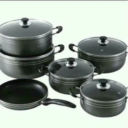 Granite Dessini Cooking Pots 4pcs+1 Pan