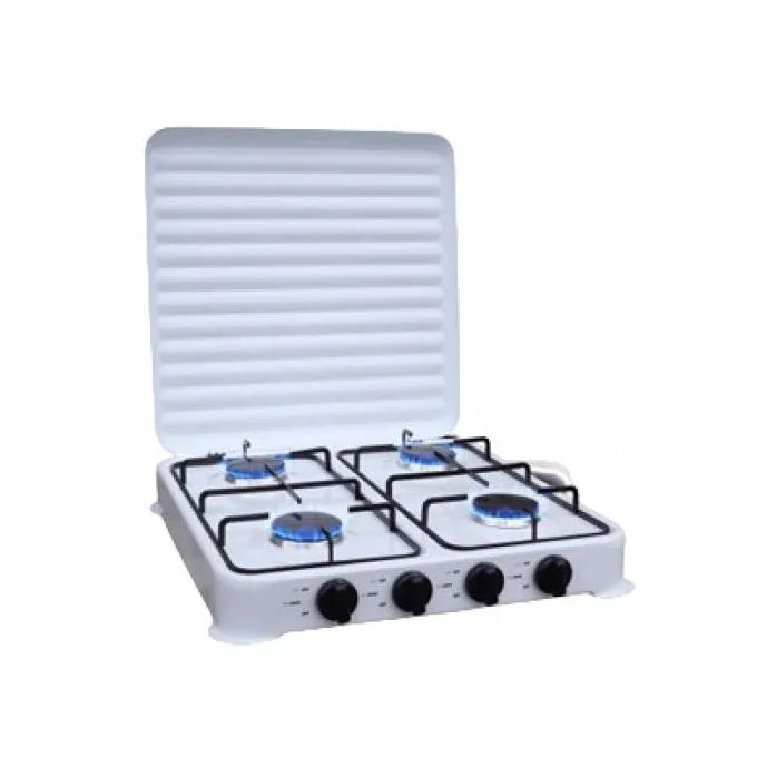 1-2023-09-12T194410.686-1.jpg Starlux 4 Gas Burner Table Top Cooker + Pipe + 6kg Regulator + Tightener - Image 1