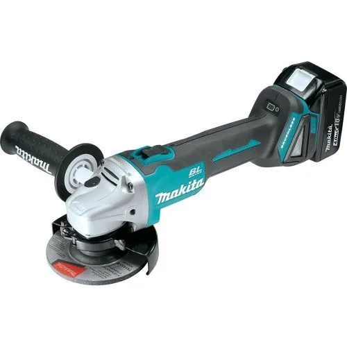 1-2024-05-30T080625.188.jpg Makita Cordless Grinder, Two Batteries And One Charger+ Cutting Disk - Image 1