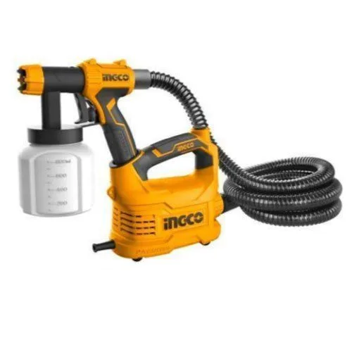 1-2024-08-14T182753.810.jpg Ingco 550W Electric HVLP Paint Sprayer Gun Portable Spray Machine. Paint Without Compressor/ Air Brush - Image 1