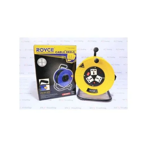 1-2024-08-22T085046.471.jpg Royce 22m,2.0 Electrical Extension Cord Reel - Image 1