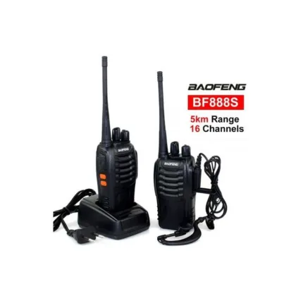 Baofeng 888s Walkie Talkie Radio Calls 5Km -2 Pieces